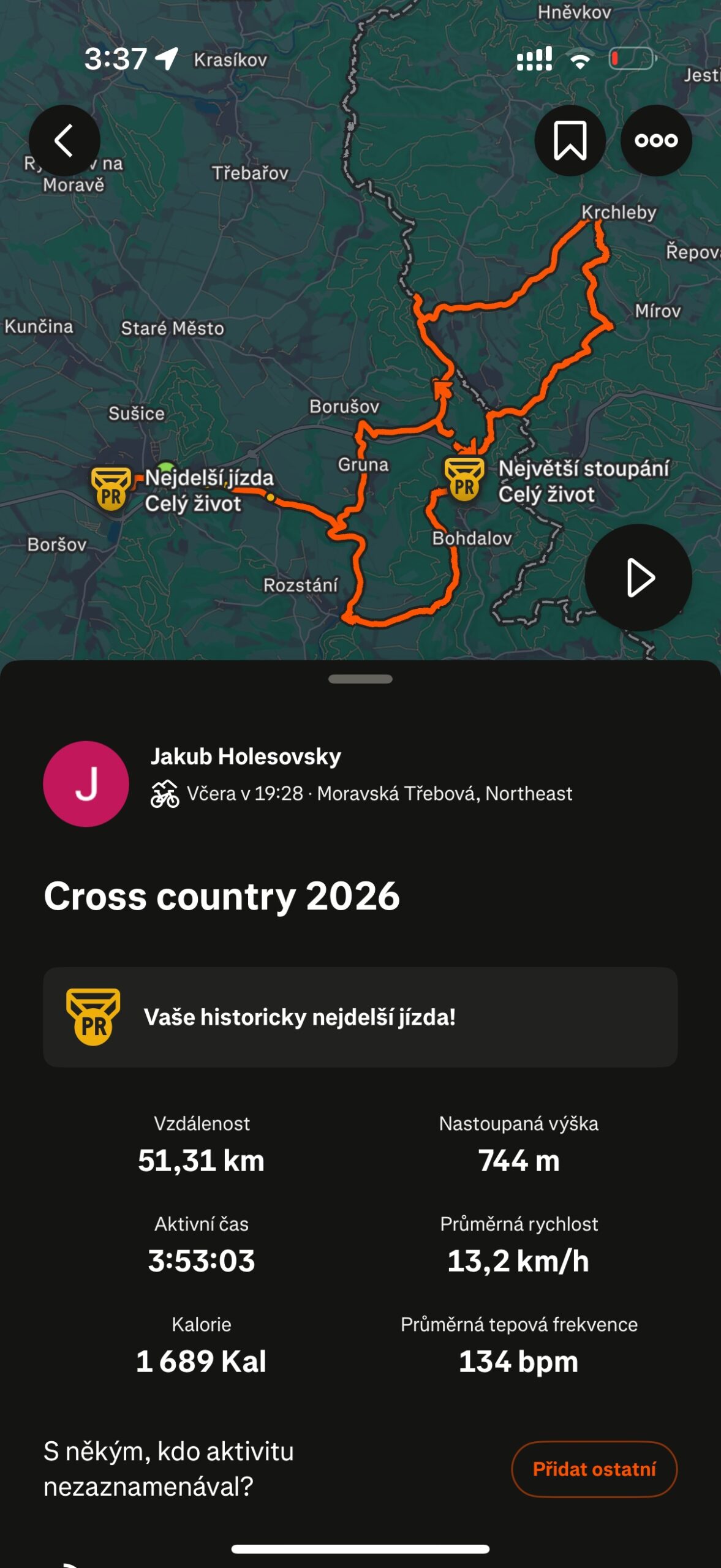 trasa CC 2026